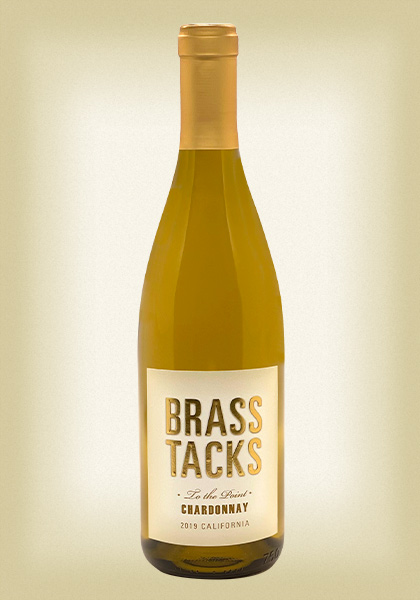 Brass Tacks 'To the Point' California Chardonnay Wine