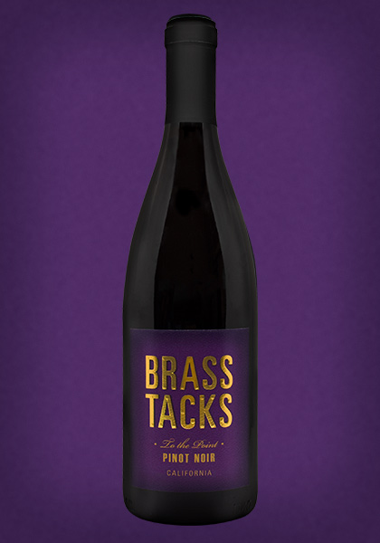 Brass Tacks 'To the Point' California Pinot Noir