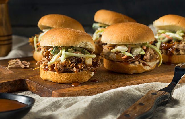 Brass Tack Pulled Pork Burgers Recipe